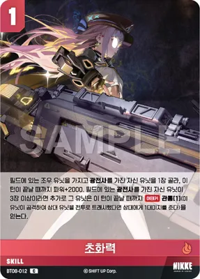 Super Firepower (BT08-012)